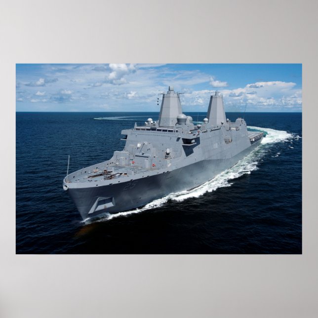 USS Somerset (LPD 25) Poster (Vorne)