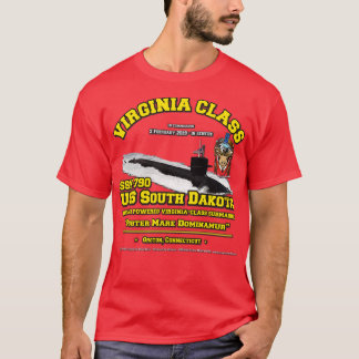 USS South Dakota SSN790 Navy U-Boot T-Shirt
