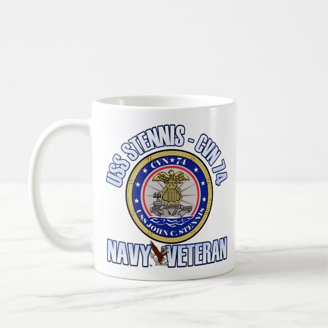USS Stennis - CVN 74 Tasse (Links)