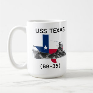 USS Texas (BB-35) 2 Kaffeetasse
