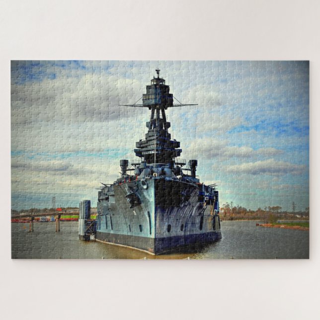 USS Texas Puzzle (Horizontal)