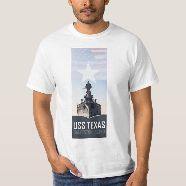 USS TEXAS T - Shirt (Vorderseite)