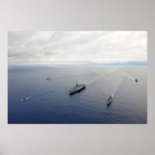 USS Theodore Roosevelt (CVN 71) Poster (Vorne)