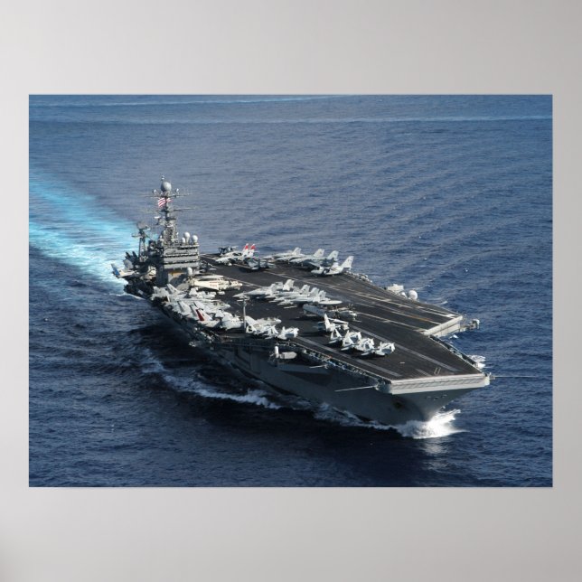 USS Theodore Roosevelt (CVN 71) Poster (Vorne)