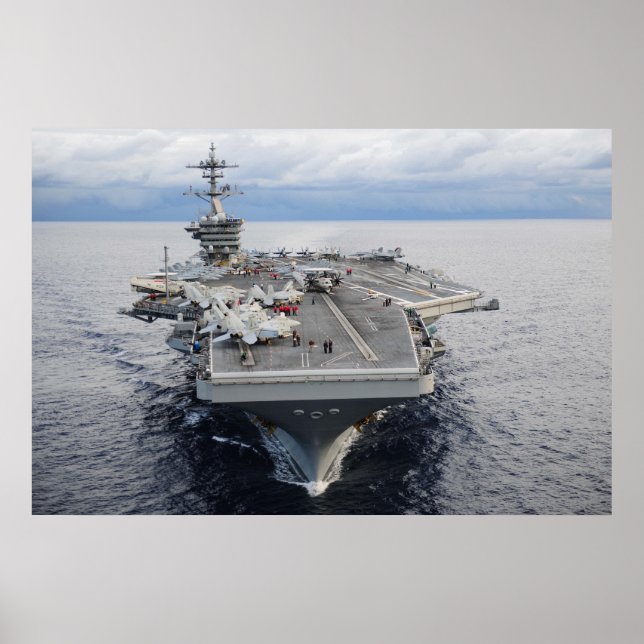 USS Theodore Roosevelt (CVN 71) Poster (Vorne)