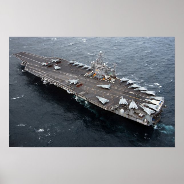 USS Theodore Roosevelt (CVN 71) Poster (Vorne)