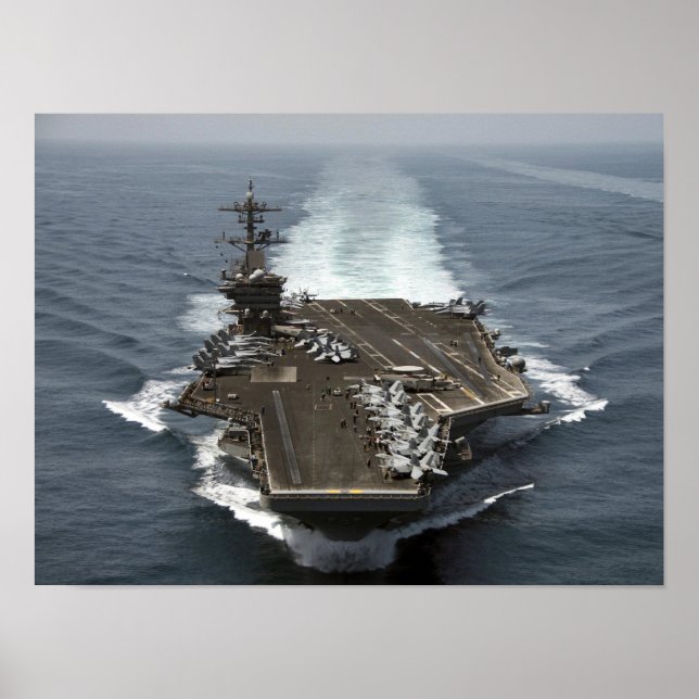 USS Theodore Roosevelt (CVN 71) Poster (Vorne)