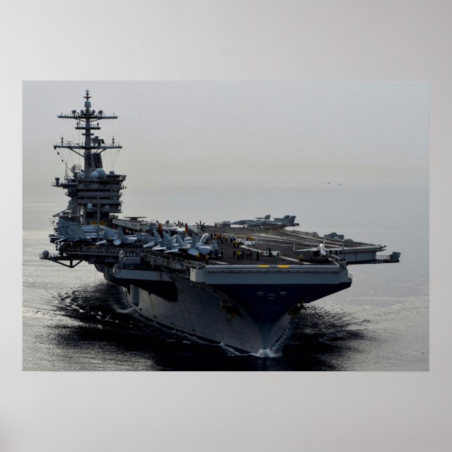 USS Theodore Roosevelt (CVN 71) Poster (Vorne)