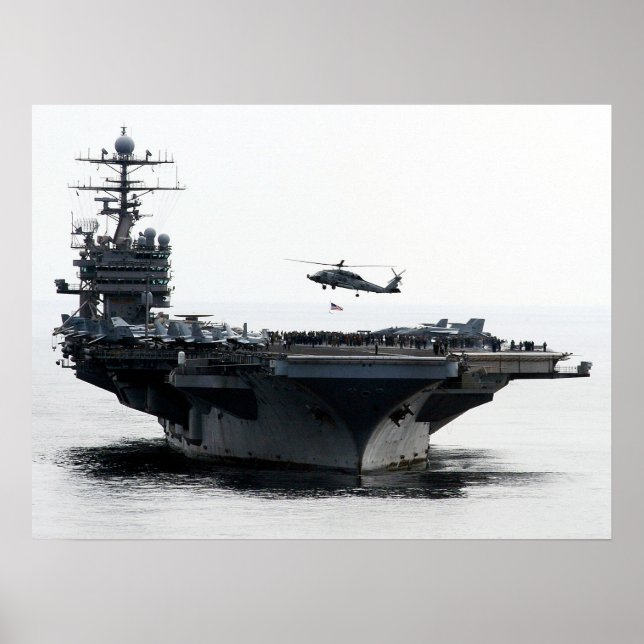 USS Theodore Roosevelt (CVN 71) Poster (Vorne)