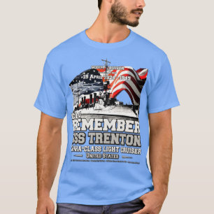 USS Trenton CL11 scout cruiser naveterans T-Shirt