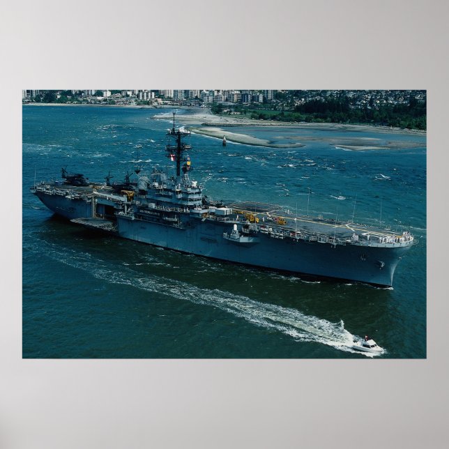 USS Tripoli", LPH 10 Poster (Vorne)