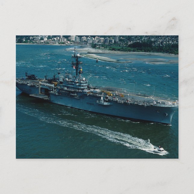 USS Tripoli", LPH 10 Postkarte (Vorderseite)