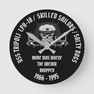 USS TRIPOLI (LPH-10) RUNDE WANDUHR