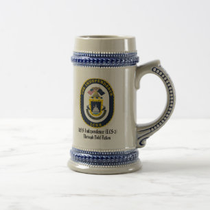 USS-Unabhängigkeit (LCS 2) Stein Bierglas