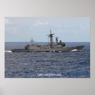 USS-Unterholz (FFG 6) Poster
