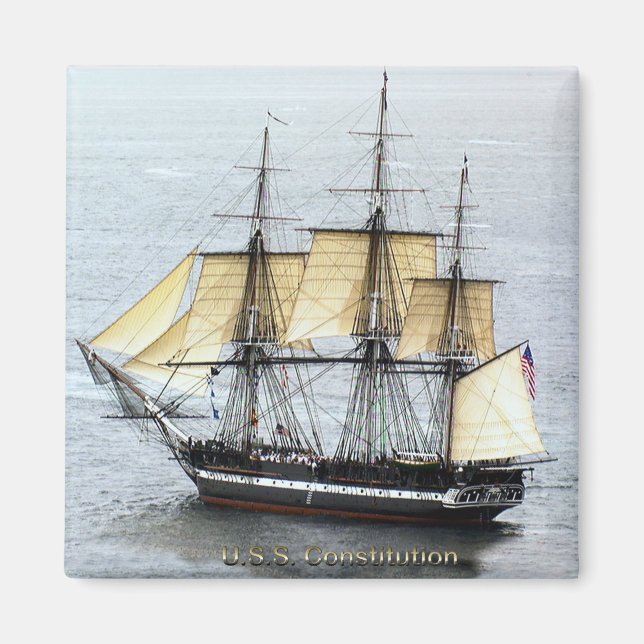 USS Verfassung Magnet (Vorne)