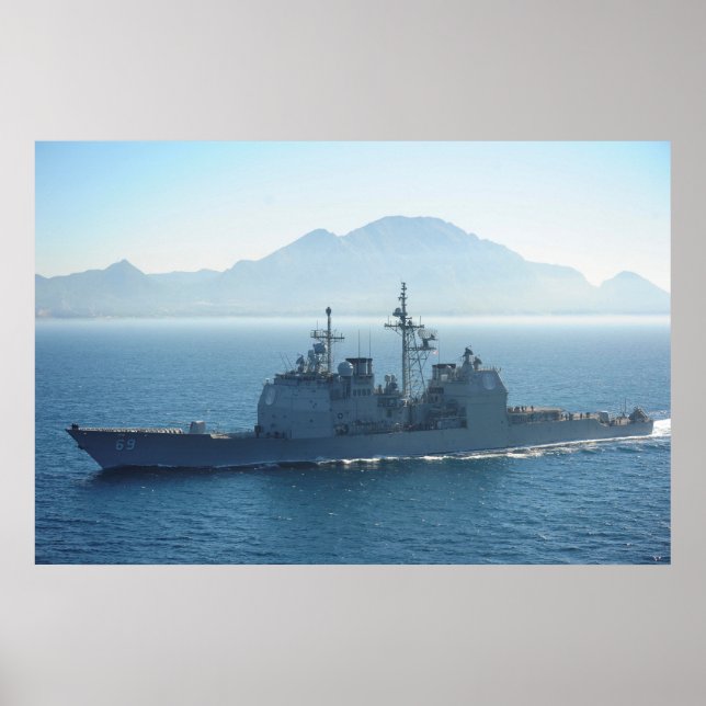 USS Vicksburg (CG 69) Poster (Vorne)