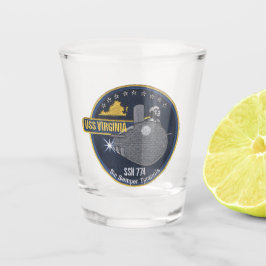 USS Virginia (SSN-774) Schnapsglas