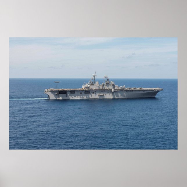 USS Wasp (LHD 1) Poster (Vorne)