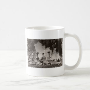 USS West Virginia am Pearl Harbor Kaffeetasse