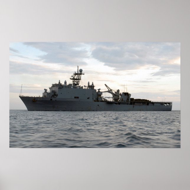 USS Whidbey Island (LSD 41) Poster (Vorne)