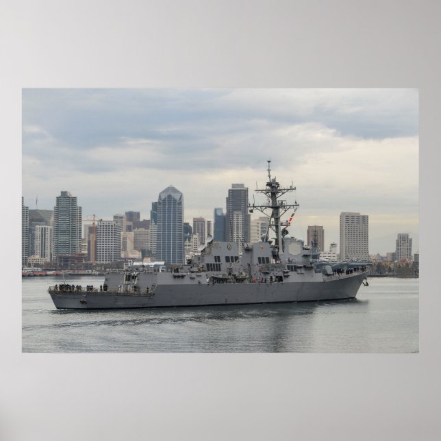 USS William P. Lawrence (DDG 110) Poster (Vorne)