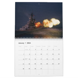 USS Wisconsin Calendar Kalender