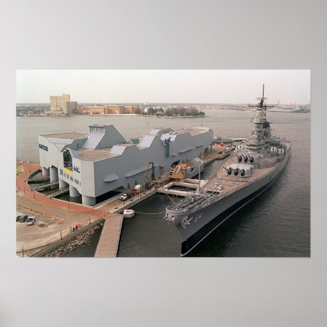 USS Wisconsin Poster (Vorne)