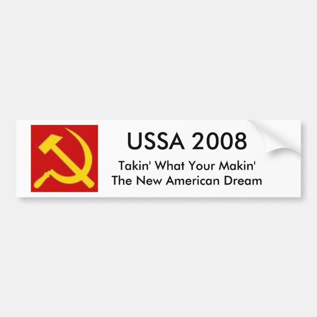 USSA 2008 AUTOAUFKLEBER (Vorne)