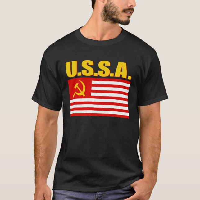 USSA Flagge T-Shirt (Vorderseite)