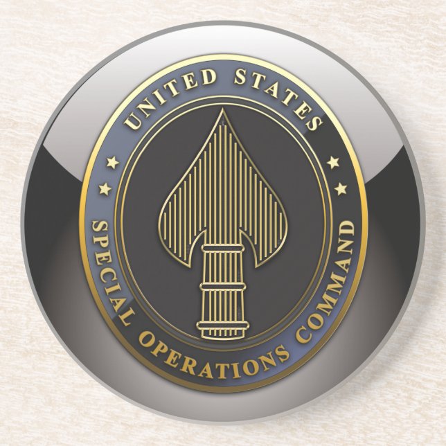 USSOCOM-Symbol Getränkeuntersetzer (Vorne)