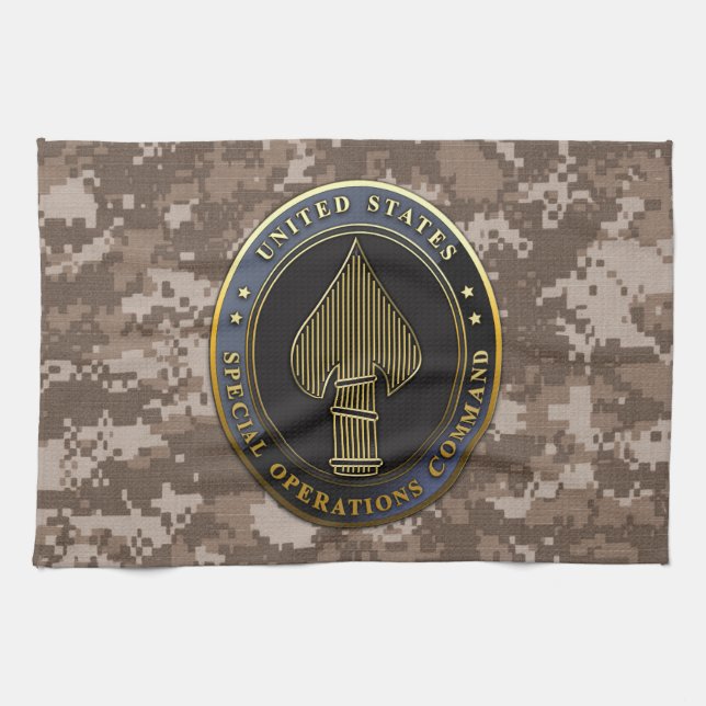 USSOCOM-Symbol Handtuch (Horizontal)