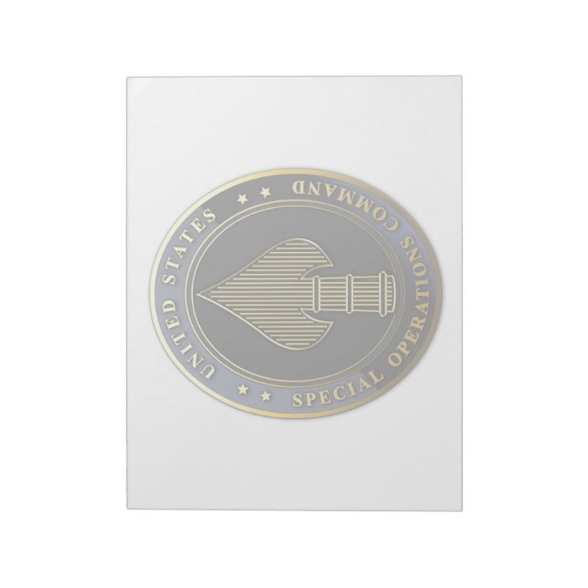 USSOCOM-Symbol Notizblock (Rotiert)