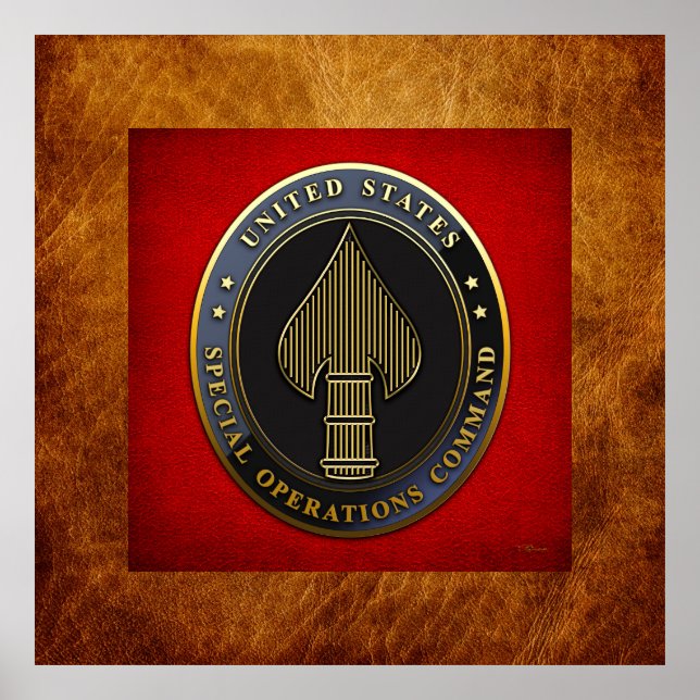 USSOCOM-Symbol Poster (Vorne)
