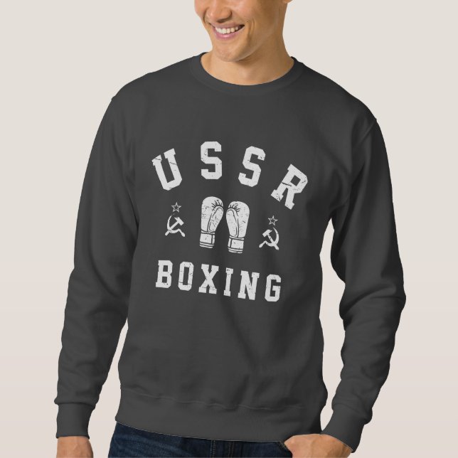 USSR-Boxing Sweatshirt (Vorderseite)