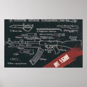 USSR CCCP Cold War Soviet Union Propaganda Posters Poster