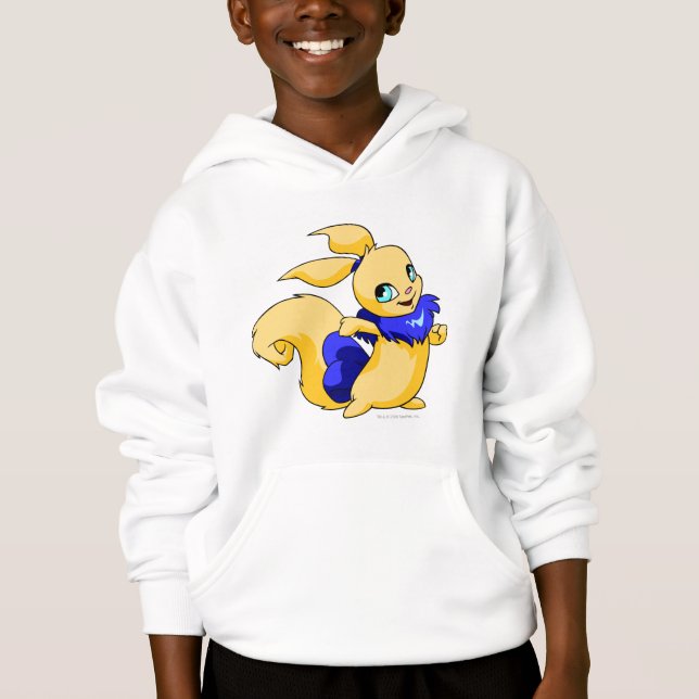 Usul Blau Hoodie (Vorderseite)