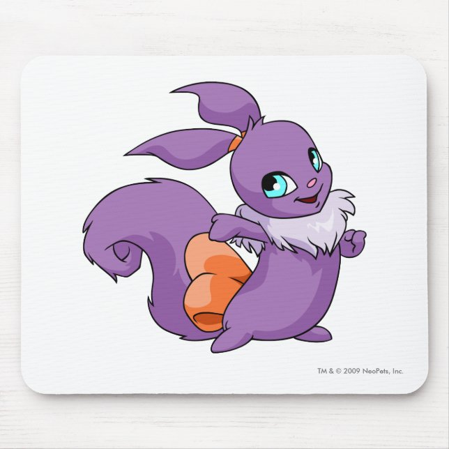 Usul lila mousepad (Vorne)