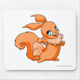 Usul Orange Mousepad