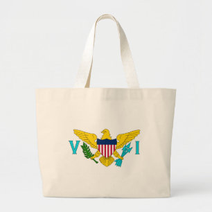 USVI-Strandtasche Jumbo Stoffbeutel