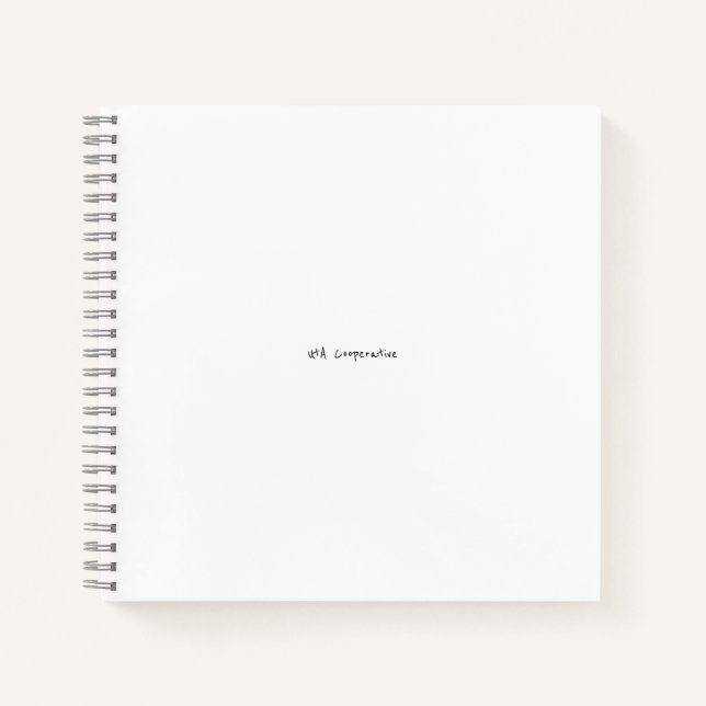 UtA Cooperative Notebook Notizbuch (Vorderseite)