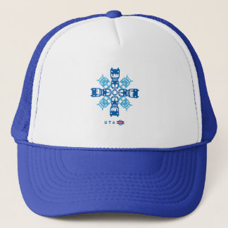 UTA Winter Snowflake Hat Truckerkappe