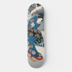 Utagawa Hiroshige - Die Geschichte von Genji, eleg Skateboard