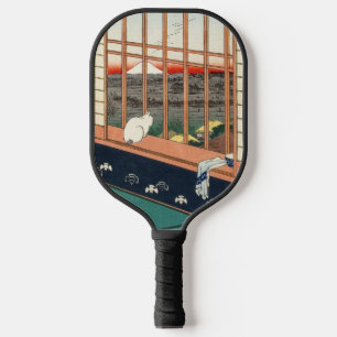 Utagawa Hiroshige - Felder in Asakusa - Rice Pickleball Schläger