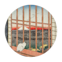 Utagawa Hiroshige - Felder in Asakusa - Rice