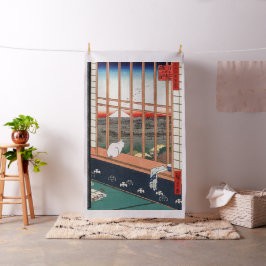 Utagawa Hiroshige - Felder in Asakusa - Rice Stoff