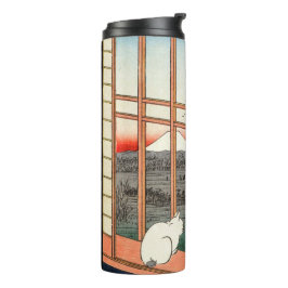 Utagawa Hiroshige - Felder in Asakusa - Rice Thermosbecher