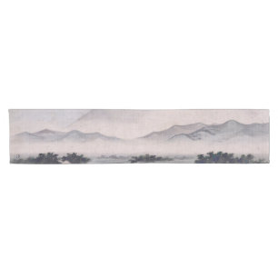 Utagawa Hiroshige - Fuji Marsh, Provinz Suruga Kurzer Tischläufer