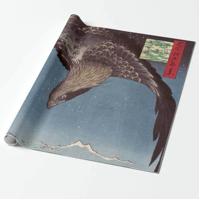 Utagawa Hiroshige - Fukagawa Susaki und Jumantsubo Geschenkpapier (Ungerollt)