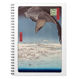 Utagawa Hiroshige - Fukagawa Susaki und Jumantsubo Notizblock